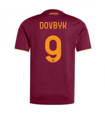 AS Roma Artem Dovbyk #9 Hemmatröja 2025-26 Kortärmad